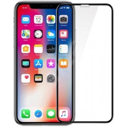 Apple iPhone X/XS 3D Ochranné sklo - čierne