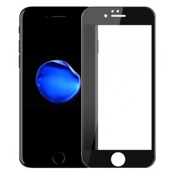 Ochranné tvrdené 3D sklo H9 pre APPLE iPhone 7 / 8, čierne okraje, TEMPERED GLASS