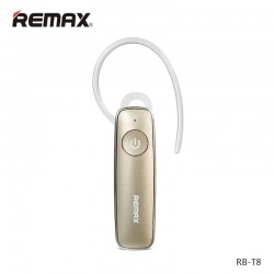 REMAX T8 Bluetooth Headset - Zlatý