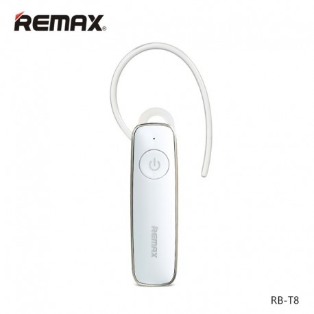 REMAX T8 Bluetooth Headset - Biely