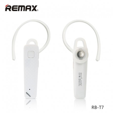REMAX T7 Bluetooth Headset - Biely