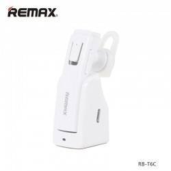 REMAX RB-T6C Blutooth Headset a dokovacia stanica - Biela