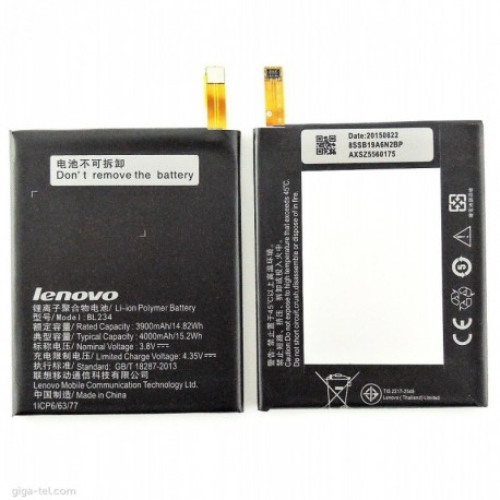 Lenovo BL234 4000mAh Originálny Swap Batéria - A5000/P70/P1m