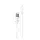 HOCO X1/iPhone Lightning 2Metrový Dátový kábel - Biely