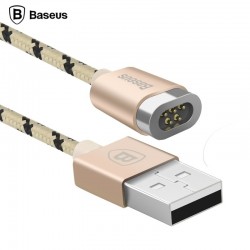 Baseus Lightning Magnetic 1M Dátový kábel - Zlatý