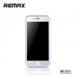 Apple iPhone 6/6s REMAX Color Series Full screen Ochranné sklo - Strieborná