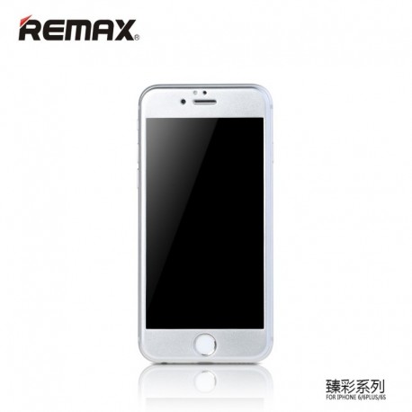 Apple iPhone 6/6s REMAX Color Series Full screen Ochranné sklo - Strieborná