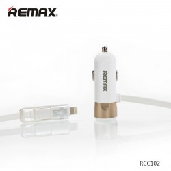 REMAX Fast 8 RCC102/3.4A 2v1 Multi-Autonabíjačka - Zlatá