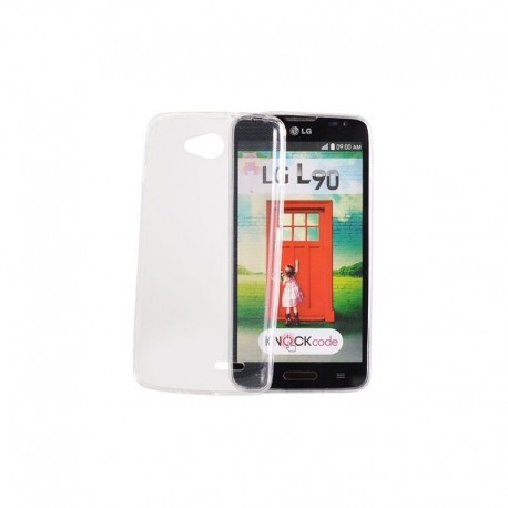 LG Leon/H340N Gumené puzdro Ultra Slim - Transparentné