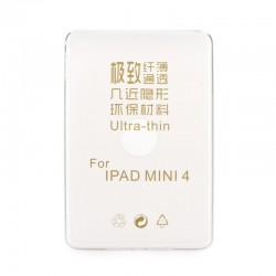 Apple iPad Mini 4 Gumené puzdro Ultra Slim - Transparentné