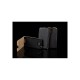 Sony Xperia Z5 Sklopné Flexi kožené puzdro - Čierne