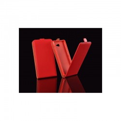 Apple iPhone 6 Sklopné Flexi kožené puzdro - Červené