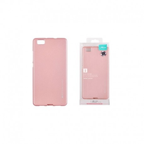 Apple iPhone 5/5s/SE Mercury I-Jelly Metal TPU - Rose Gold