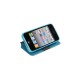 Apple iPhone 5/5S Flexi Knižkové puzdro - Modré