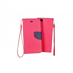 Samsung i9500/S4 Fancy Knižkové puzdro - Ružové